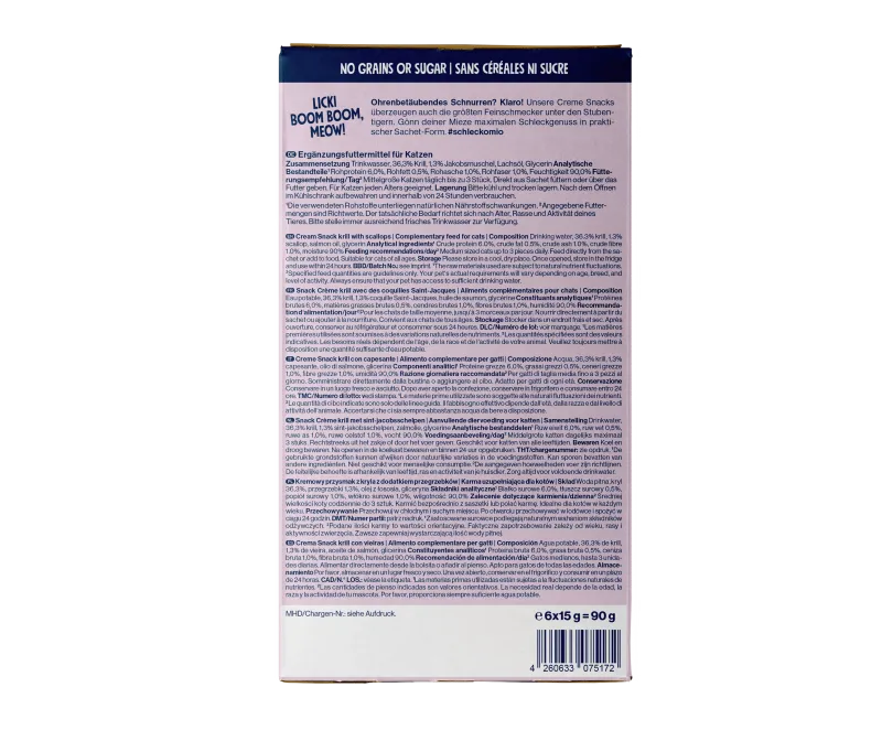 Pets Deli Creme Cremesnack Krill 90g